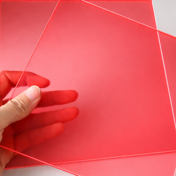 Акрил JunShang красный 3мм (2,05м х 3,05м)