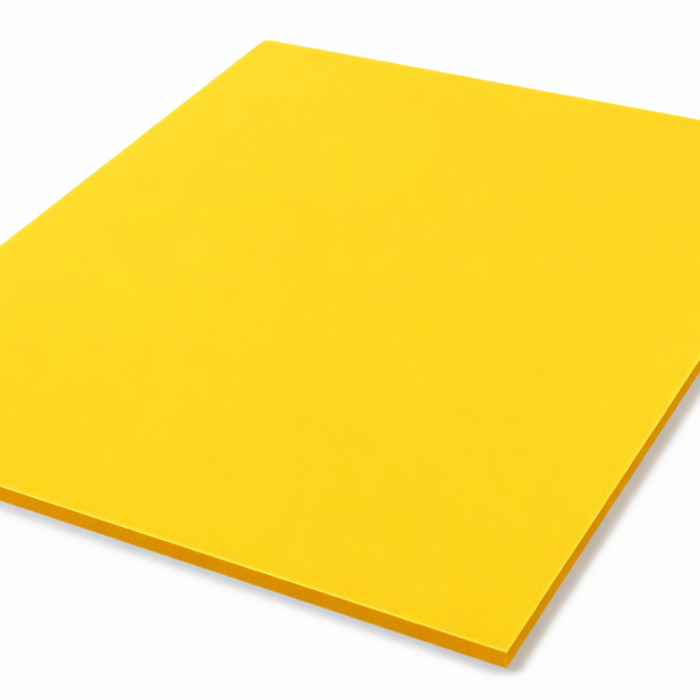 Акрил JunShang желтый светлый (237) 2мм (1,23м х 2,45м)