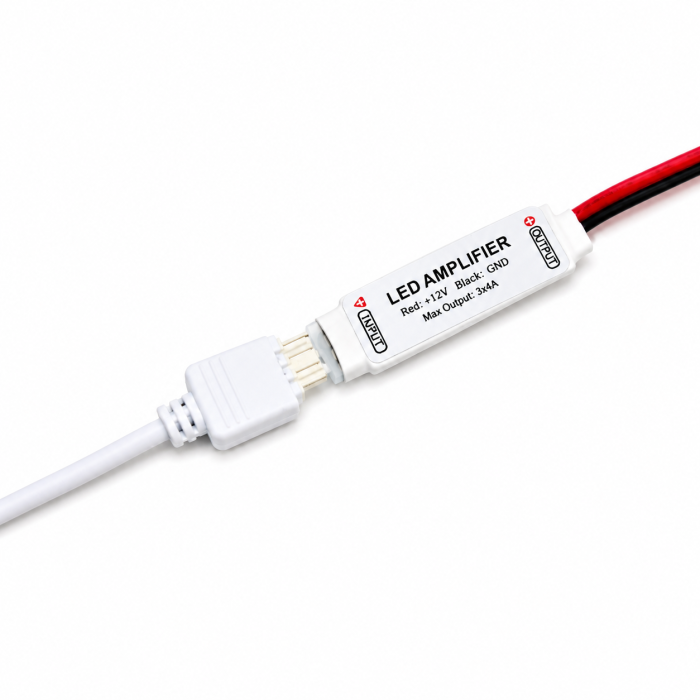 RGB УСИЛИТЕЛЬ 72W12V-D3Q-MINI