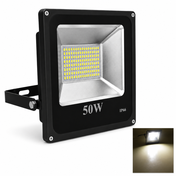 Светодиодный прожектор 50W 220V IP66 белый
