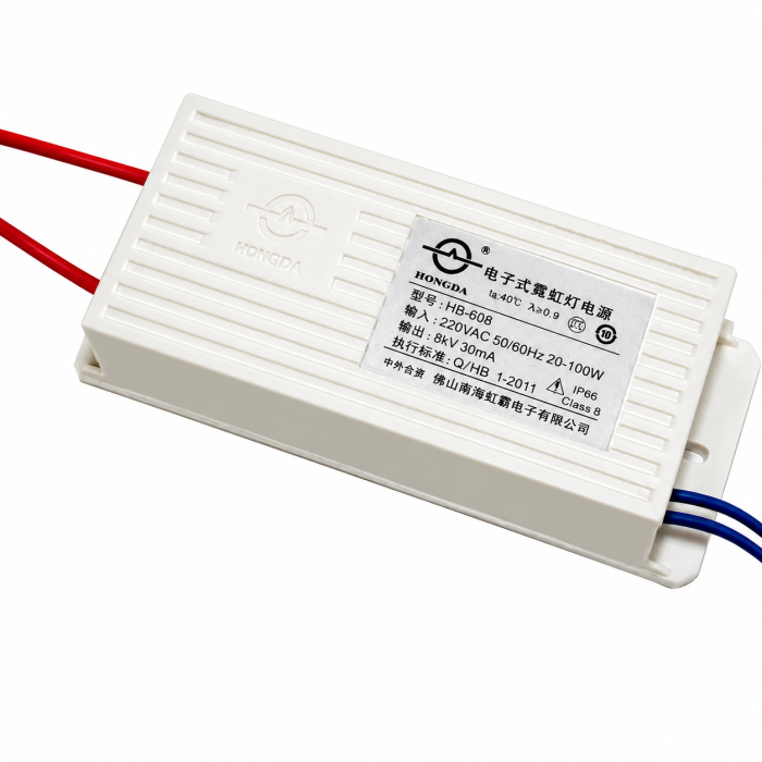 Трансформатор HongBa 100W закрытый для неонов