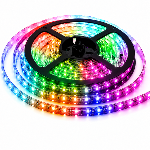 Влагозащищенная светодиодная лента 5050, 60 Д/М (IP68), Цвет - RGB